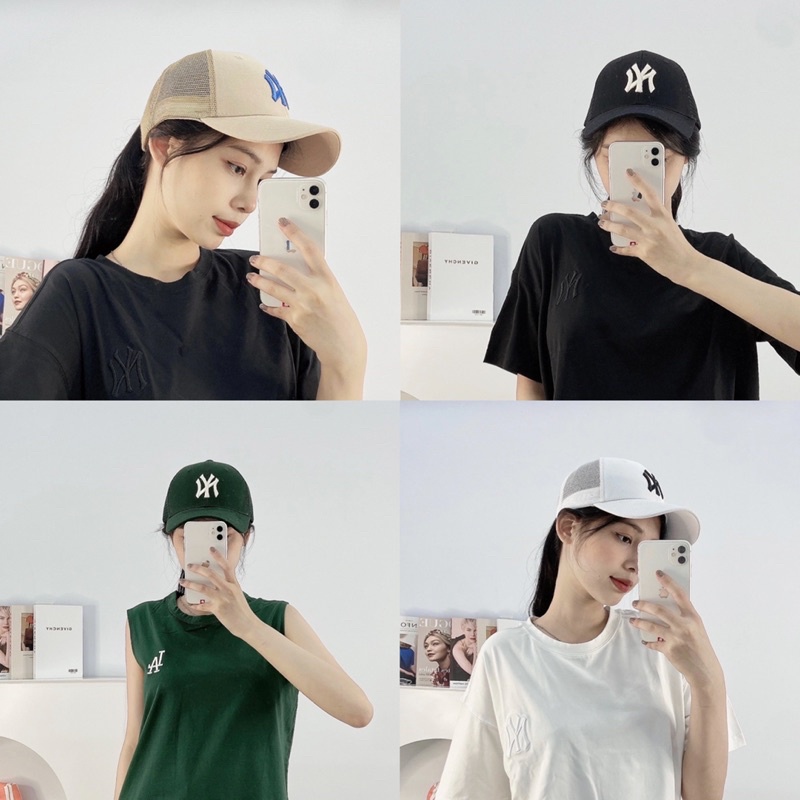 [Sale] Mũ Lưỡi Trai M L B Lưới Các Màu