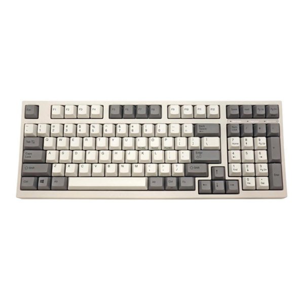 Bàn Phím Cơ Có Dây Leopold FC980C White Grey Topre Switch Hàng Chính Hãng