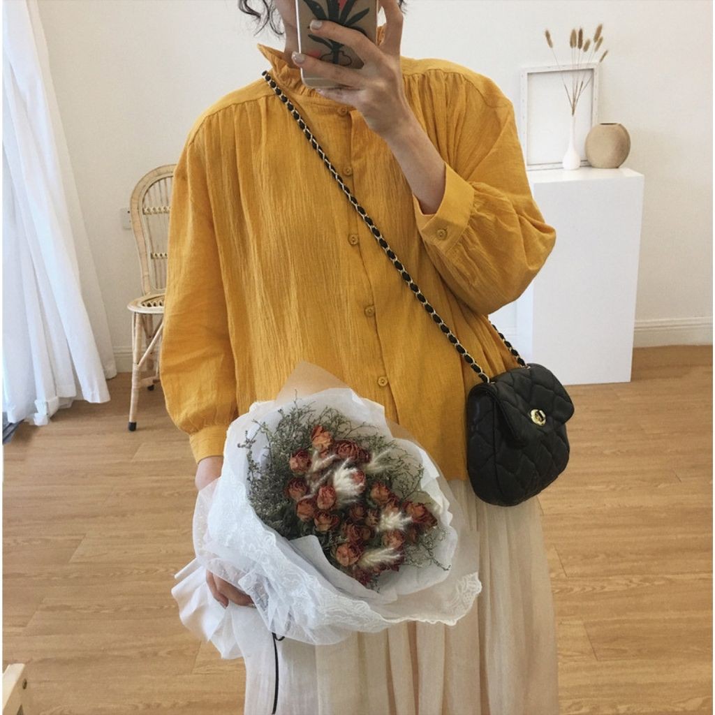 (Siêu xinh) Túi xách Mini đeo chéo nữ hottrend KR401- Da PU cao cấp, Size 20, 2 màu lựa chọn- KARA 401 | BigBuy360 - bigbuy360.vn