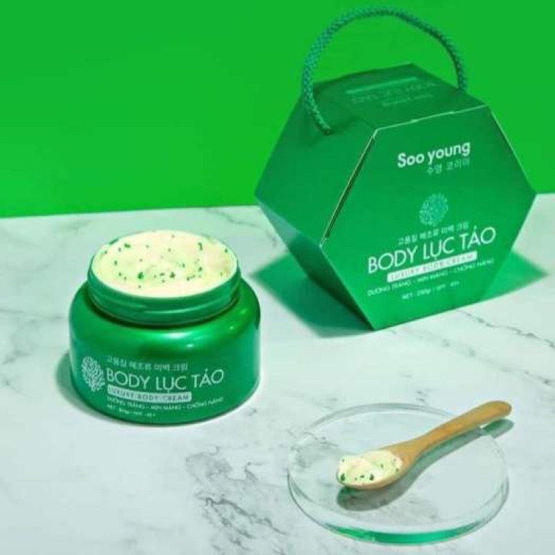 body lục tảo soo young mẫu cũ Kem Body Lục Tảo Soo Young 250g Hàn Quốc