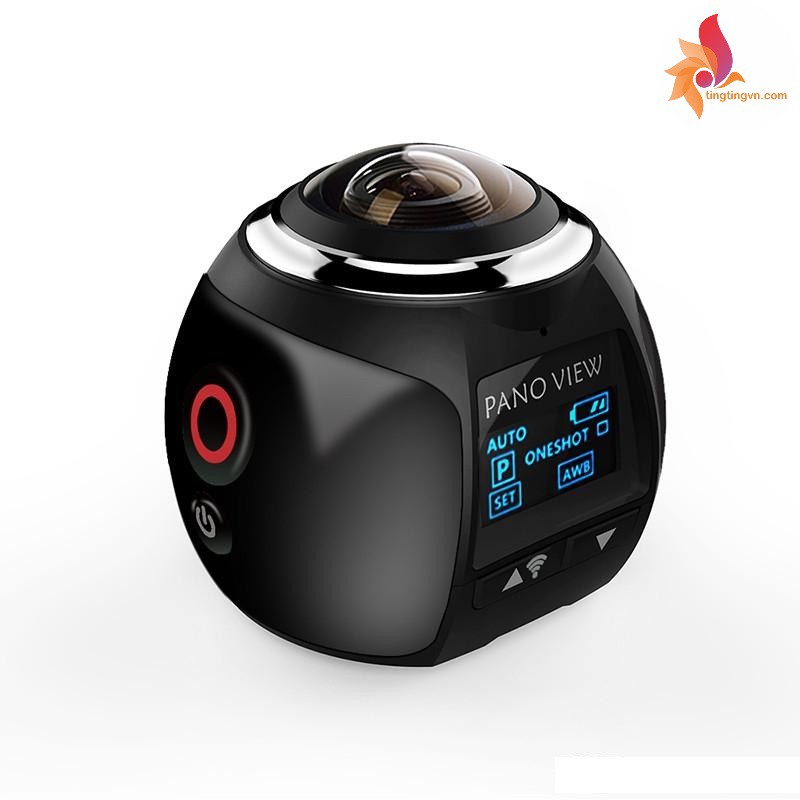 Camera Thể Thao Toàn Cảnh  360° V1 4K Ultra HD Wifi -  Chống Nước 30M | BigBuy360 - bigbuy360.vn