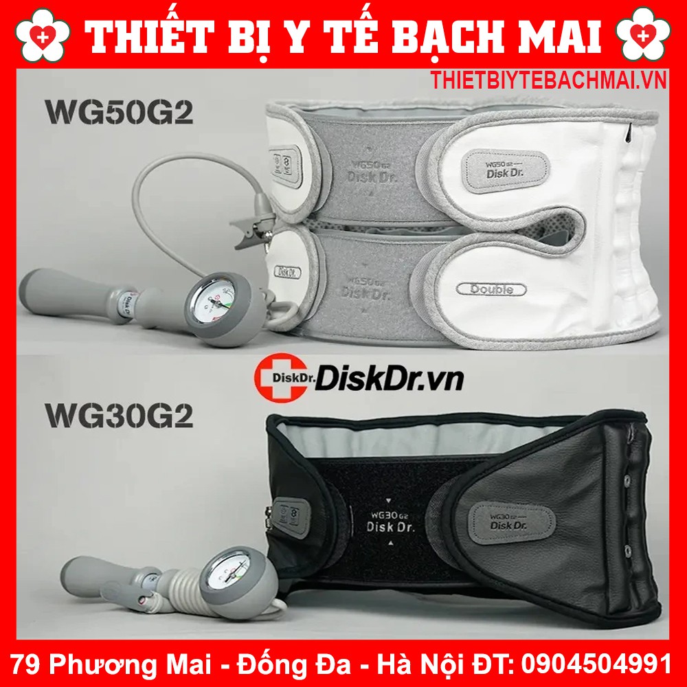 ĐAI KÉO GIÃN CỘT SỐNG DISK DR WG30 - WG 50 HÀN QUỐC