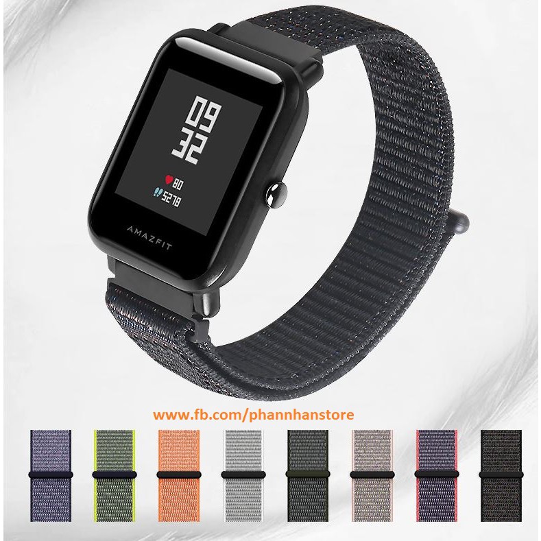 Dây vải thay thế cho đồng hồ thông minh Xiaomi Amazfit Bip (20mm)