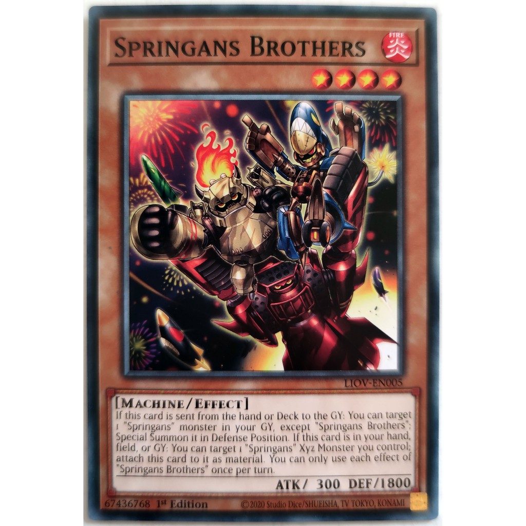 [Thẻ Yugioh] Springans Brothers |EN| Common
