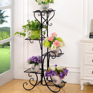 ( Giá sốc ) Kệ Để Chậu Hoa Cây Cảnh 5 Tầng Sang Trọng (bằng sắt siêu bền)