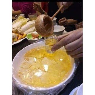 Gáo dừa múc rượu 2 size, cốc sâu,tròn
