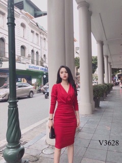 Đầm đỏ topshop