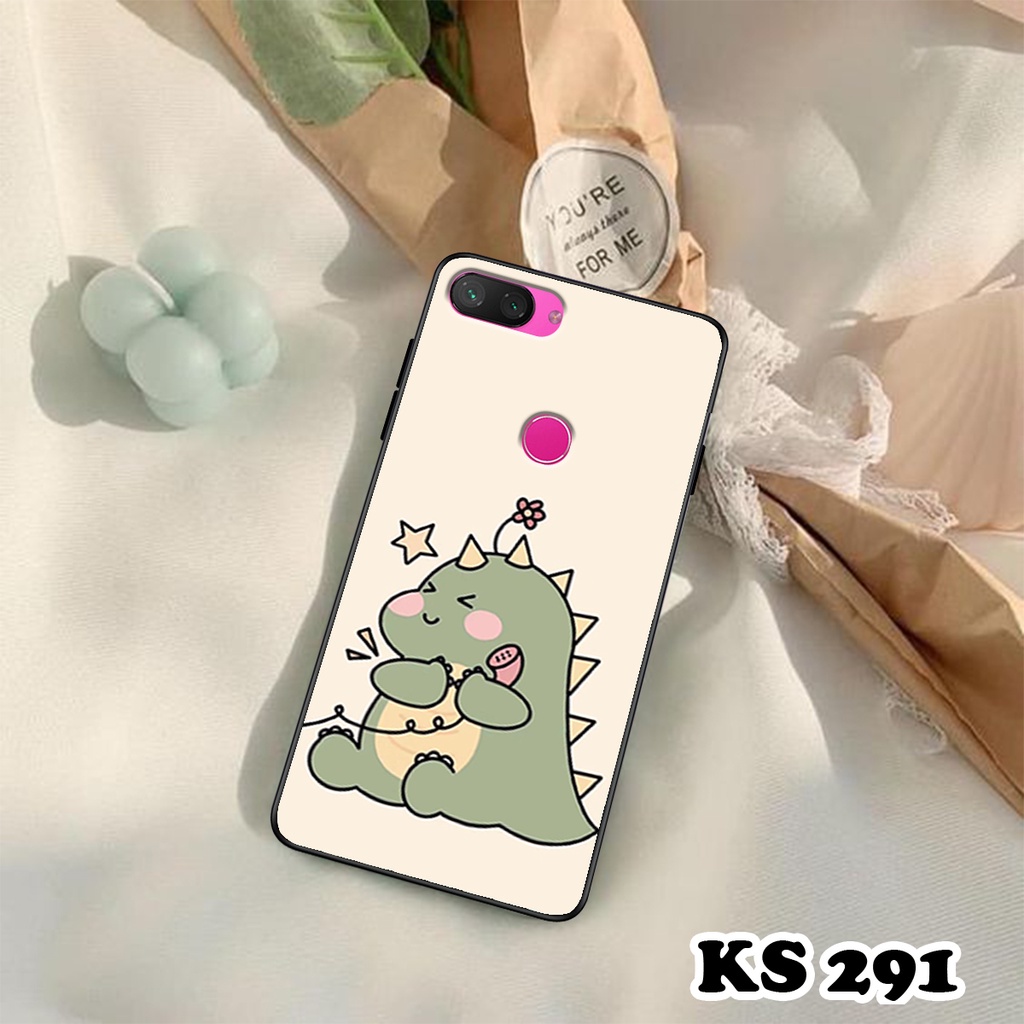 Ốp lưng Xiaomi Mi 8 - Mi 8 Lite - Mi 8 SE - Mi 9 - Mi 9 SE - Ốp in hình khủng long,dinosaur dễ thương
