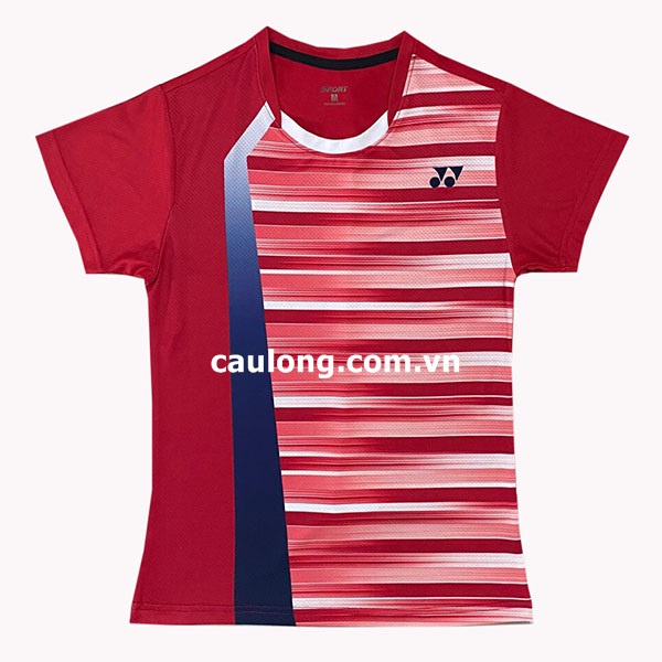 Áo Cầu Lông Nam Nữ Cổ Tròn Yonex 7937 Màu Đỏ