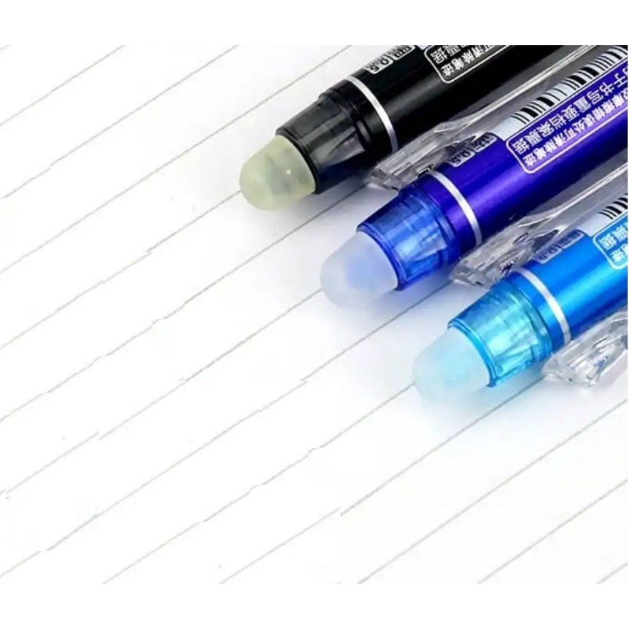 Bút gel nước xoá được M&G AKPH3201 ngòi 0.5mm /  Bút 3201 có ruột 7712 / 7701 thay thế