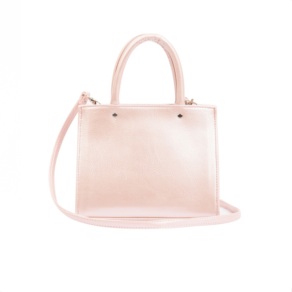 Túi xách NGAOS The Book Bag Silver Rose - Medium Size