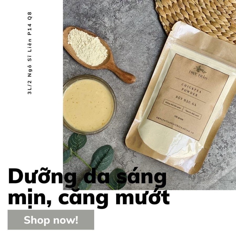 Bột Đậu Gà Nguyên Chất
