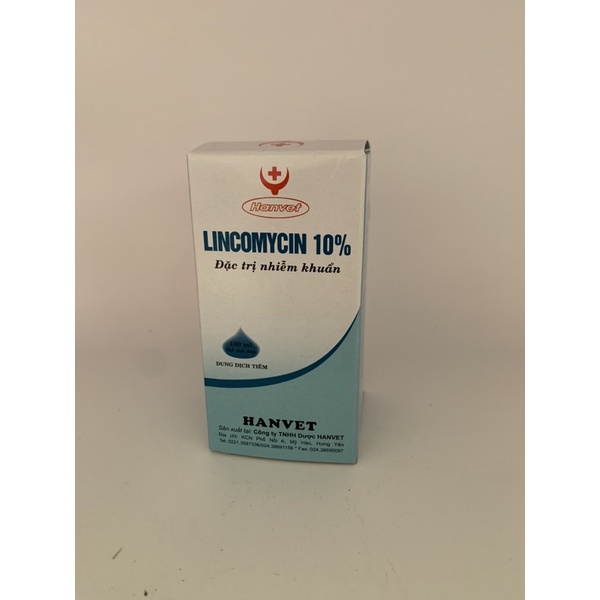Lincomycin 10% 100ml - chuyên dùng cho gia cầm, chó, mèo, lợn, dê, cừu