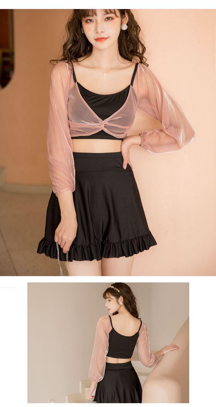 KoreaninsSwomen Swimwear2021New Year Tides Conservative Split Hot Springs, Including Student Swimwear | BigBuy360 - bigbuy360.vn