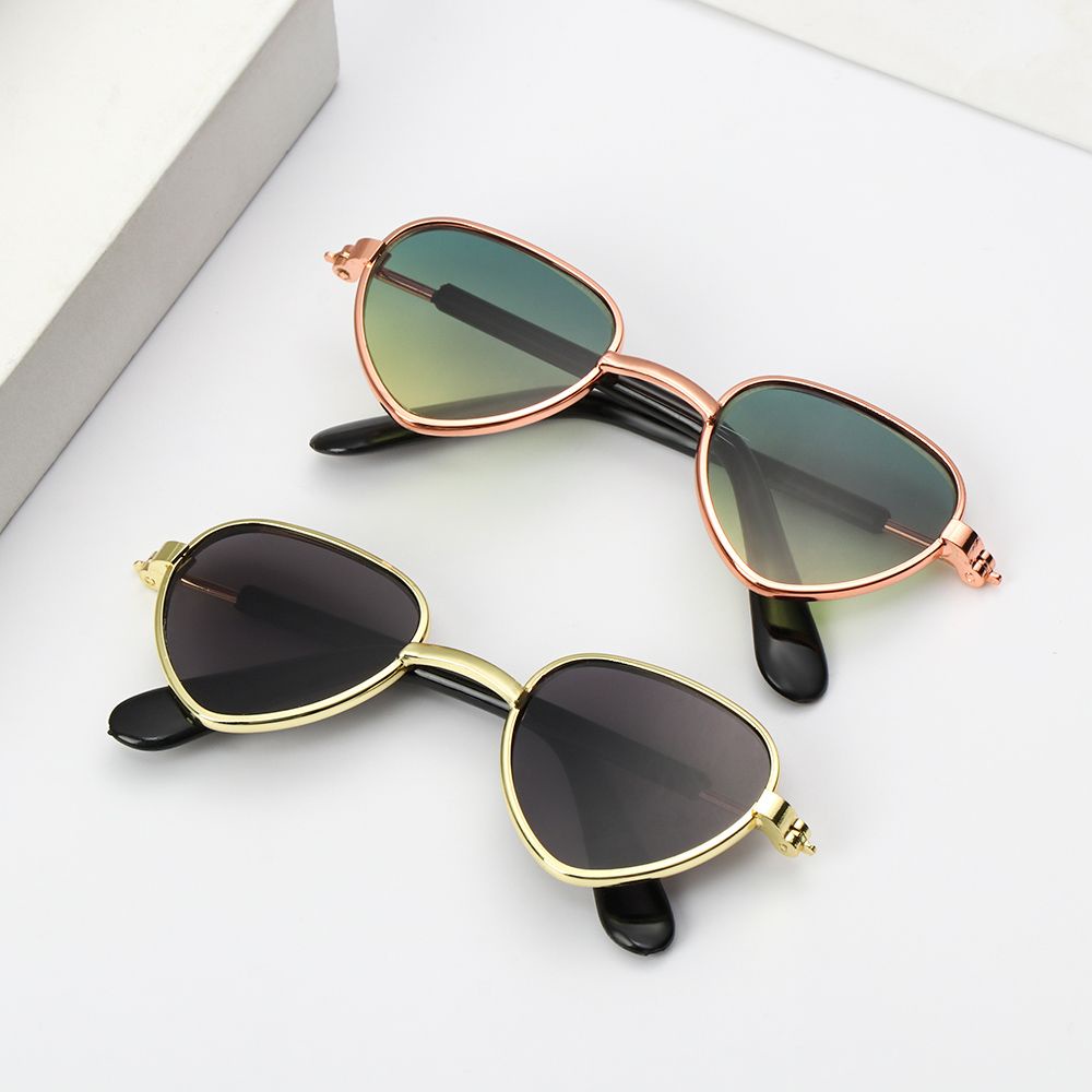 Kính mát hình trái tim nhiều màu sắc thời trang cho búp bê