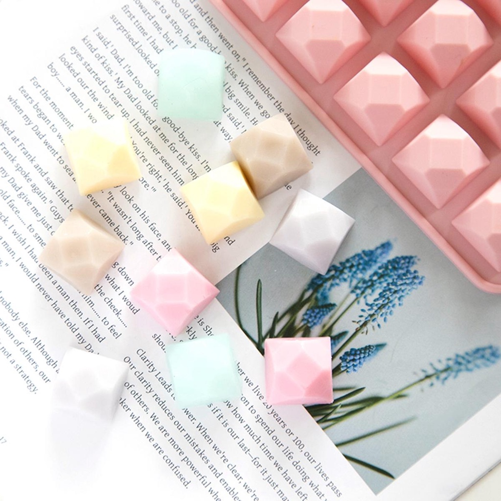 YIYU Khuôn Silicone Làm Đá / Xà Phòng 20 Ngăn Tiện Lợi