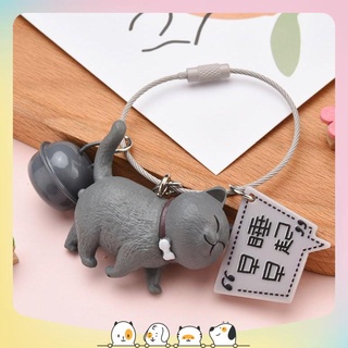 Móc khóa mèo con siêu dễ thương