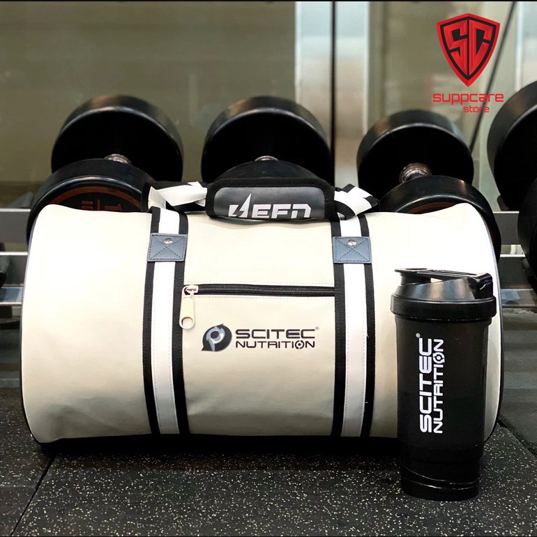 Túi Da Thể Thao Cao Cấp - PHIÊN BẢN GIỚI HẠN | Scitec Nutrition Barrel Bag - Chính Hãng SUPPCARE