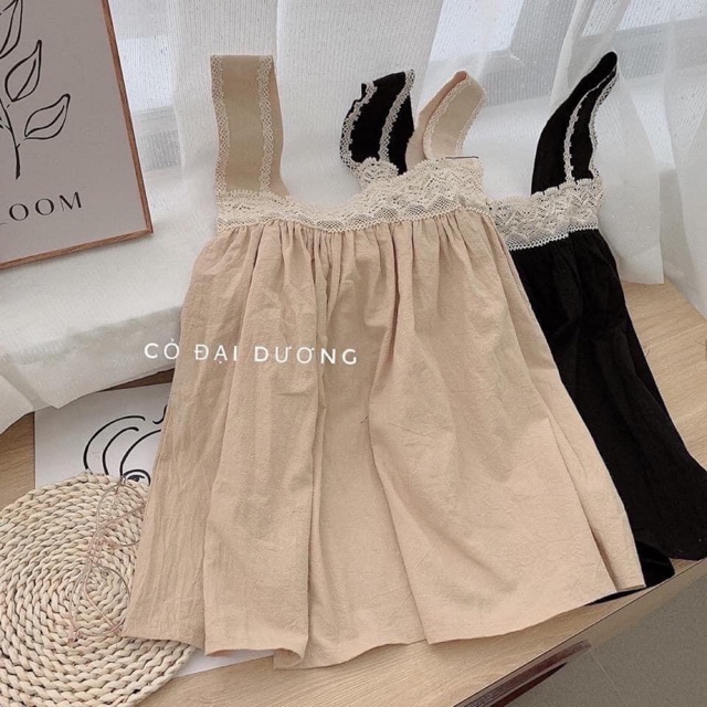 Áo 2s babydoll pha ren