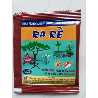 Phân PK bổ sung vi lượng - Đầu bò ROOTS - RA RỄ - Gói 10ml