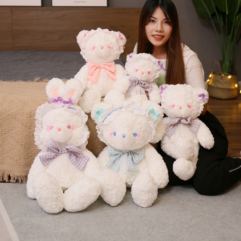 ✨Hàng Có Sẵn Trong 24✨Giờ  Gối Ôm Búp Bê Nhồi Bông Lolita Gấu Quái Vật Nhỏ Dễ Thương Cho Trẻ Em