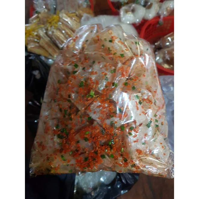 Bánh trộn Ruốc hành phi 500GR (Bịch siêu khổng lồ)