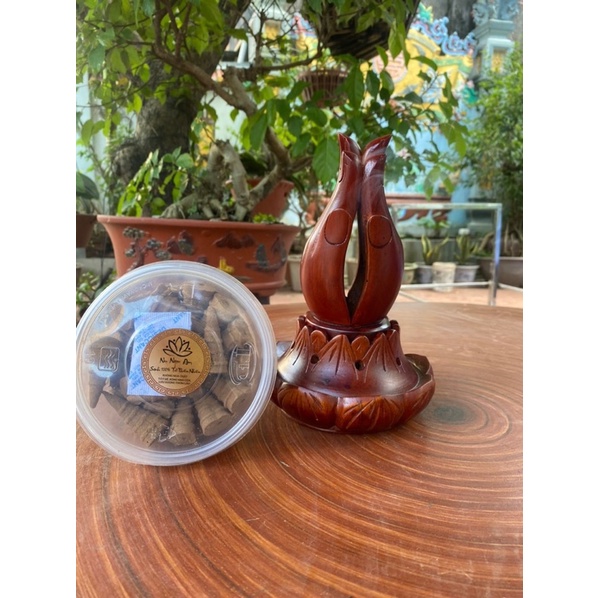 (Siêu giảm giá)Nhang Nụ Trầm thơm sạch Ngọc Am hộp 40 viên_MS3206