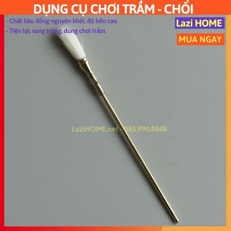 Trầm hương [HÀNG CAO CẤP], dụng cụ đốt trầm hương, tạo hình chất liệu đồng nguyên chất - Nâng tầm chơi trầm .