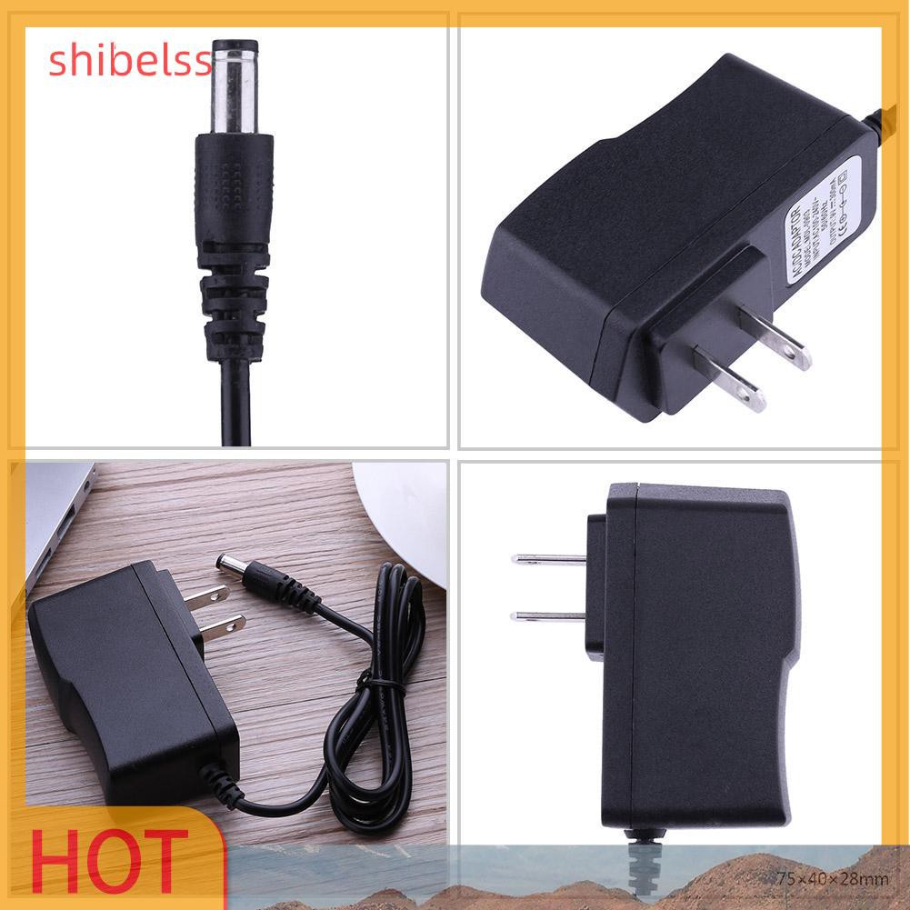 （ʚshibelss）9V 300mA AC to DC Power Adapter Converter 5.5*2.5mm Center Negative