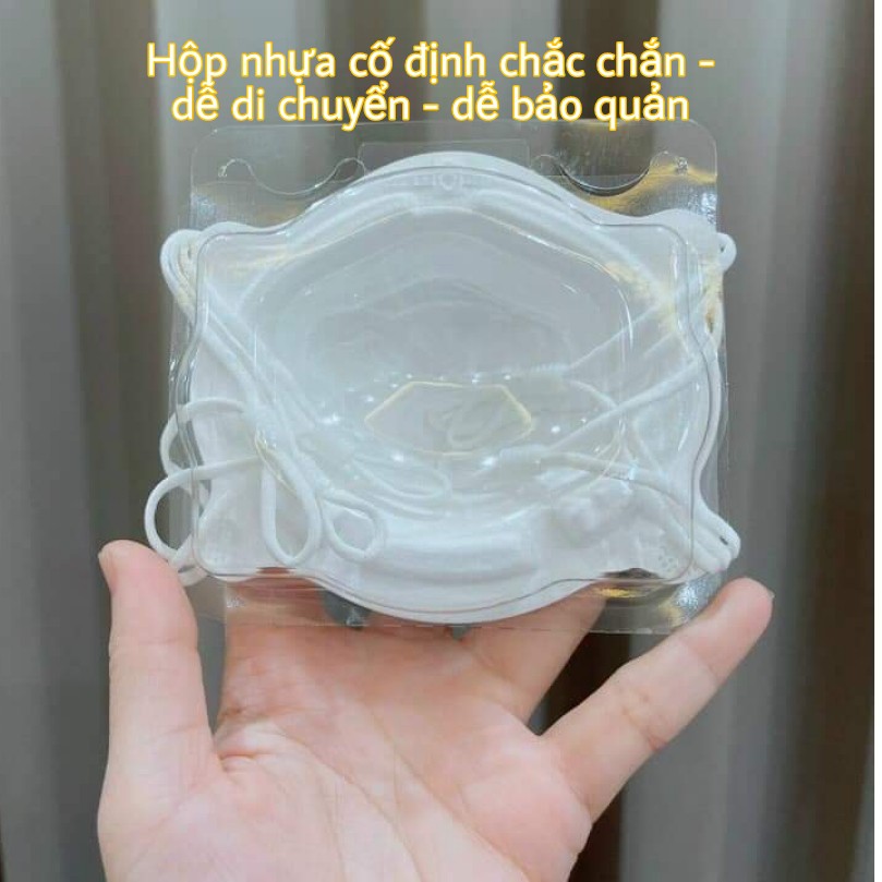 Khẩu trang gấu Uni cho bé 0-3 tuổi ( Set 1 gói 3 chiếc) - Ami official