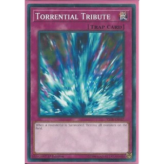 Lá bài thẻ bài Yugioh SDRE -EN036 Torrential Tribute