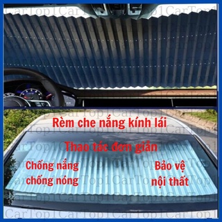 Rèm che nắng kính lái ô tô thông minh bảo vệ nội thất, tấm che nắng kính lái ô tô chống nắng chống nóng