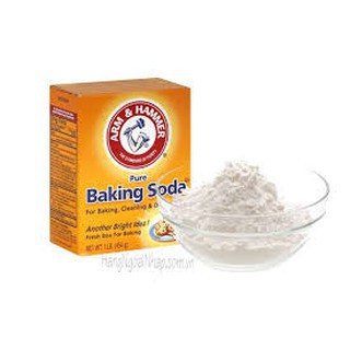 Baking Soda/ Bột Baking Soda làm trắng răng, làm bánh, tẩy tế bào chết, khử mùi hôi 454 gr