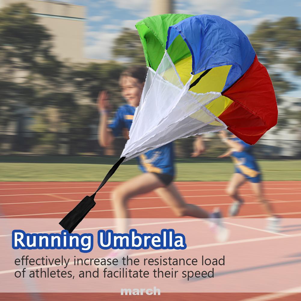 Football Team Core Stregnth Gym Exercise Portable Bodybuilding Foldable Speed Resistance Training Running Umbrella