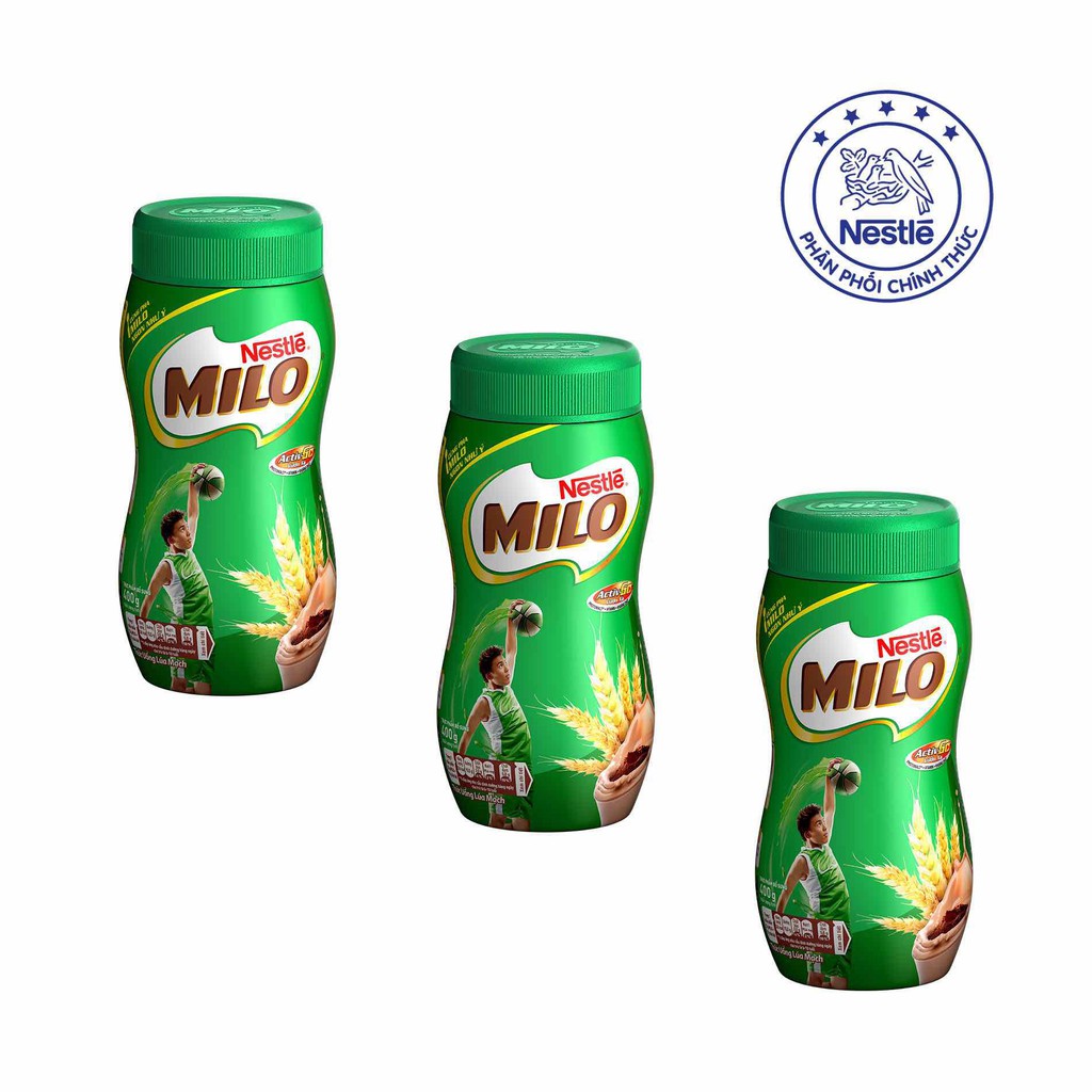 Combo 4 Hộp Sữa Bột Milo 400gr Nestle