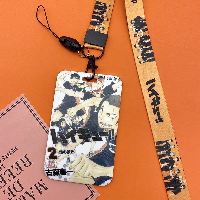 Vỏ Bọc Thẻ Bằng Nhựa Hình Anime Haikyuu Hinata Kageyama Tobio