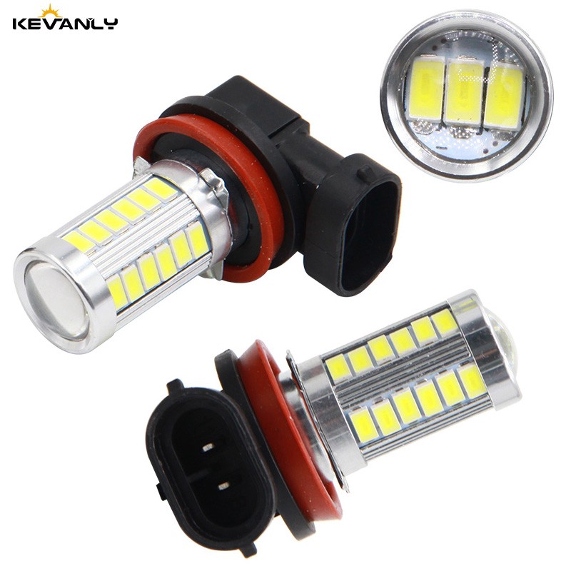 Đèn Led Kevanly H4 H7 Led H8 H11 9005 Hb3 9006 Hb4 P13W H16 5630 33smd Cho Xe Hơi