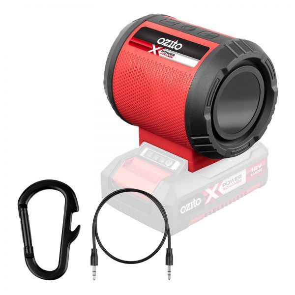 LOA BLUETOOTH KHÔNG DÂY DÙNG PIN 18V POWER X HIỆU OZITO PXBSS-018 MỚI 100% CHÍNH HÃNG NHẬP KHẨU ÚC