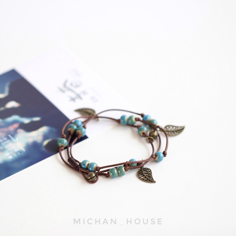 Vòng tay bohomian vintage nhiều màu sắc