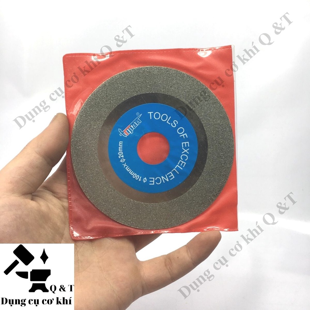 Đá mài kim cương , Đá mài kính  đá quý  cẩm thạch 100mm