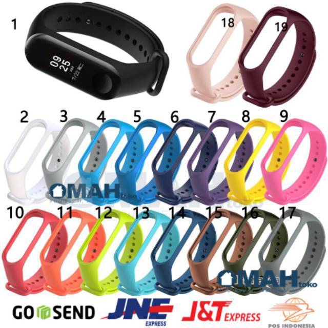 Silicone Dây Đeo Silicon Cho Miband 3 Miband 3 Oem