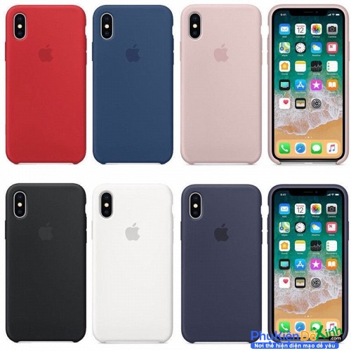 Ốp hãng silicon case cho ipnone X