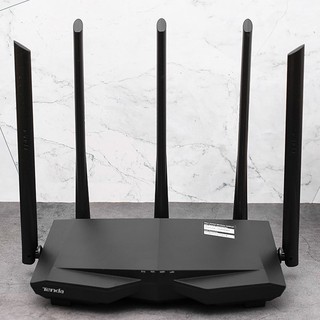 Router Wifi Tenda AC7 Chính hãng (4 anten 5dBi xuyên tường, 2 băng tần) siêu mạnh bảo hành chính hãng 24 tháng 1 đổi 1