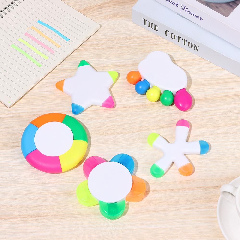 Bút Bắt Sáng 5 Trong 1 Nhỏ Gọn Màu Sắc Thời Trang