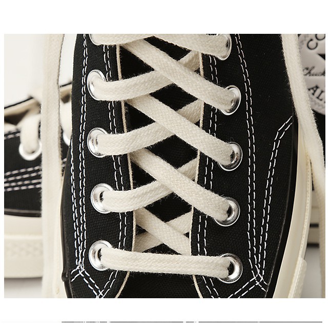 Dây cotton gai thay thế cho giày Converse 1970s, Vans v.v... nhiều kích thước (1 Cặp)