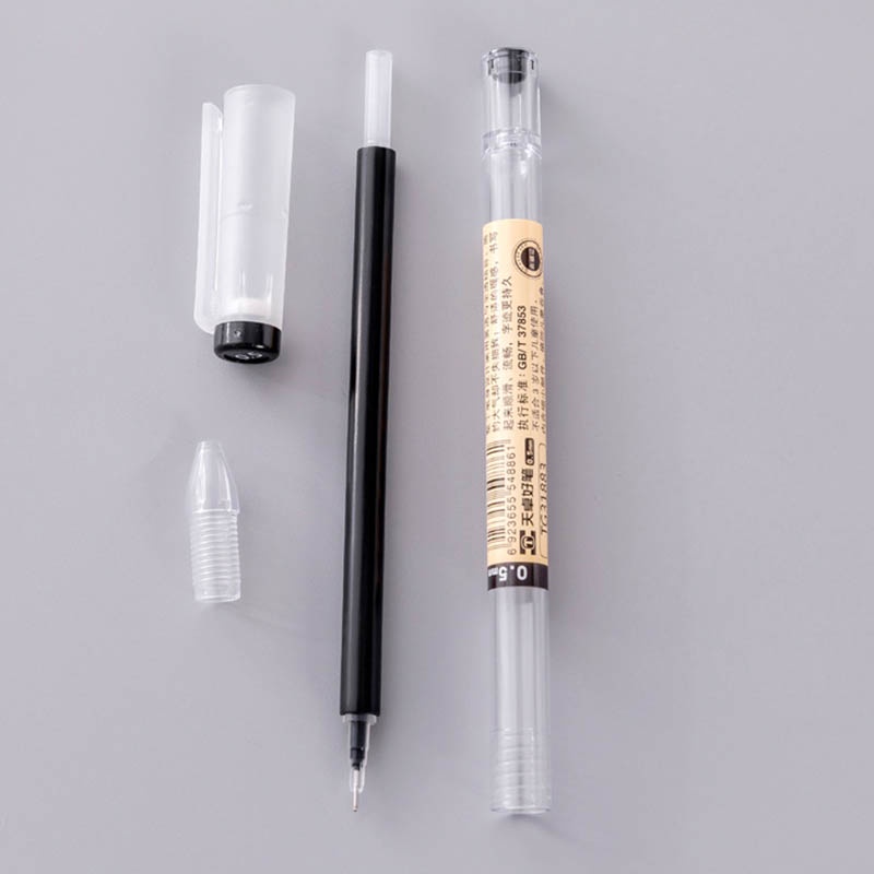 Bút Mực Gel Ngòi 0.5mm Thiết Kế Đơn Giản Cho Học Sinh