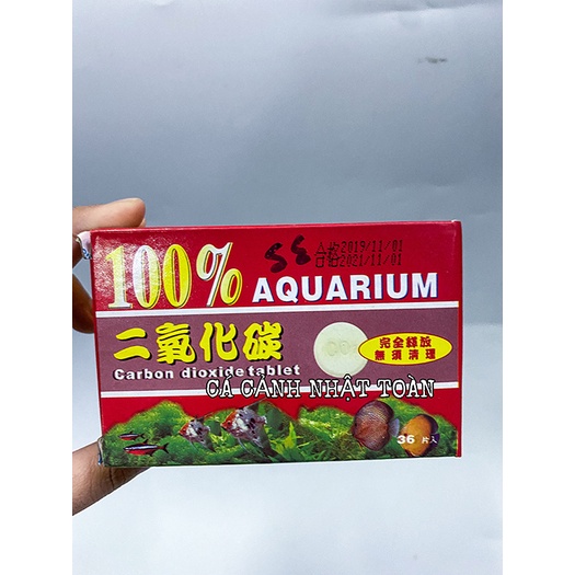 CO2 VIÊN KHÔ CHO HỒ CÁ THỦY SINH 36 VIÊN