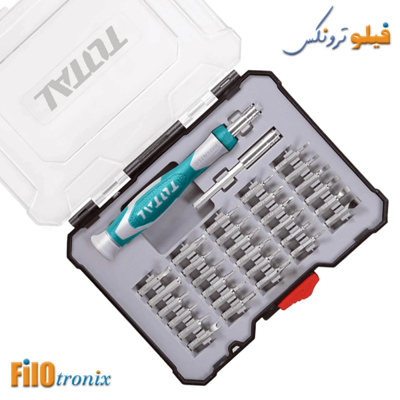 BỘ 32 TUA VÍT ĐA NĂNG TOTAL TACSD30326  BỘ TUA VÍT MINI