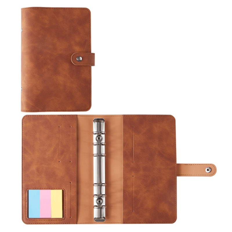 Túi Đựng Tiền Tiết Kiệm Có Khóa Kéo A6 6 Vòng Tiện Dụng