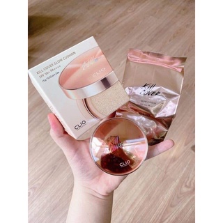 Phấn Nước Clio Phiên bản Glow mới nhất 2022 Cushion SPF50+ PA++++ (15gx2) 💖Freeship💖𝐂𝐮𝐬𝐡𝐢𝐨𝐧 𝐂𝐥𝐢𝐨 𝐊𝐢𝐥𝐥 𝐂𝐨𝐯𝐞𝐫 𝐆𝐥𝐨𝐰 𝐅𝐢𝐭𝐭𝐢𝐧𝐠